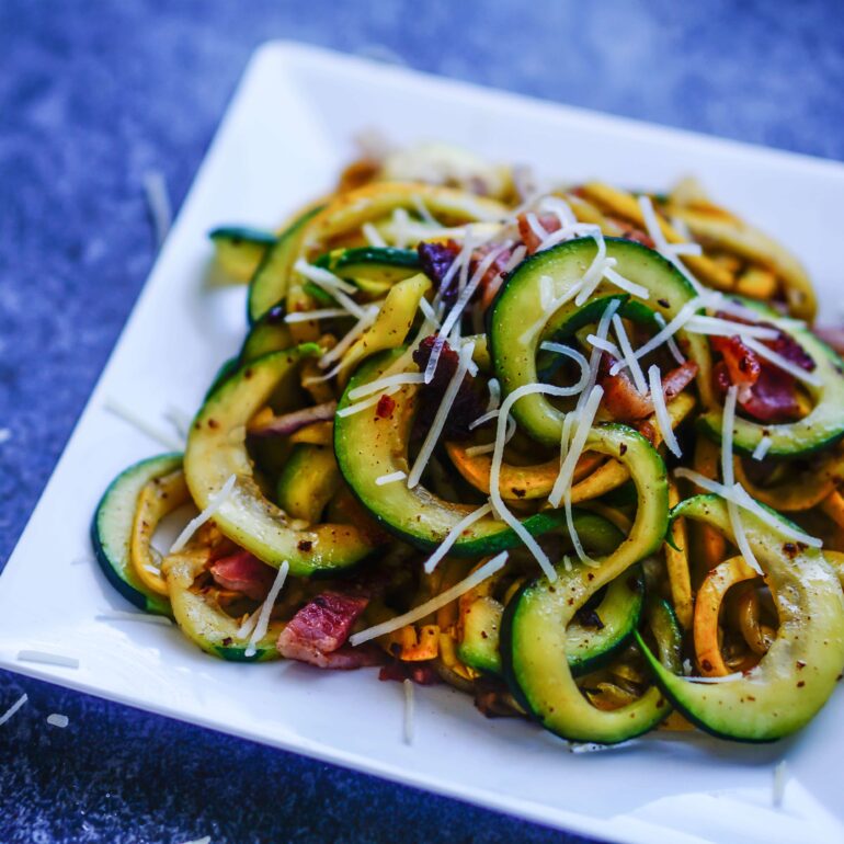"Bacon And Zucchini Noodles Salad is locked Bacon And Zucchini Noodles Salad"