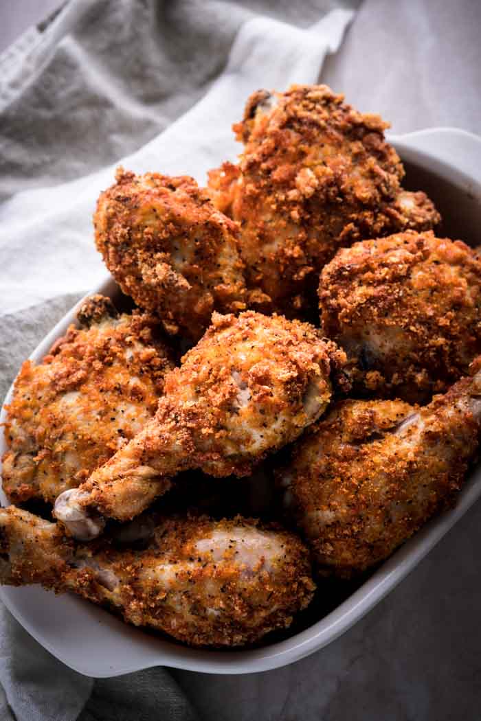 Easy Keto Fried Chicken Recipe - No Carb Chicken - Zero Carbs!