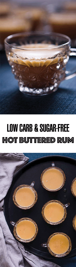 Hot Buttered Rum Cocktail Recipe - Low Carb, Keto, Sugar-Free